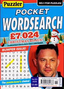 Puzzler Pocket Wordsearch Magazine Issue NO 511