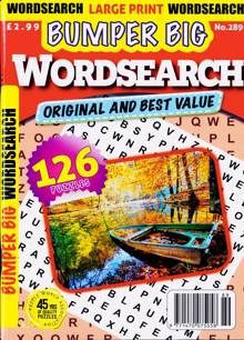 Bumper Big Wordsearch Magazine Issue NO 289