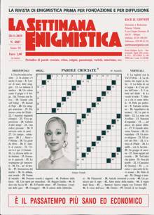 La Settimana Enigmistica Magazine Issue NO 4887