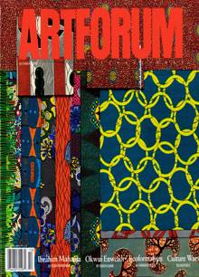 Artforum Magazine OCT 25 Order Online