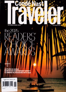 Conde Nast Traveller Usa Magazine Issue NOV 25