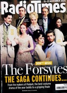 Radio Times England Magazine 15/11/2025 Order Online