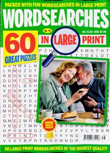 Wordsearches In Large Print Magazine Issue NO 78