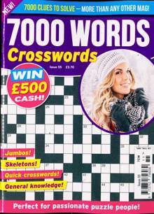 7000 Word Crosswords Magazine Issue NO 55 