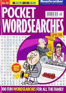 Pocket Wordsearch Special Magazine Issue NO 129