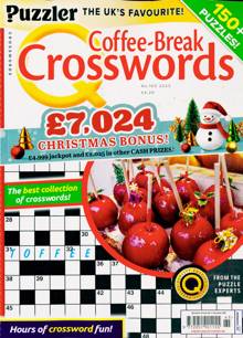Puzzler Q Coffee Break Crossw Magazine NO 165 Order Online