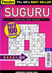 Puzzler Suguru Magazine NO 148 Order Online