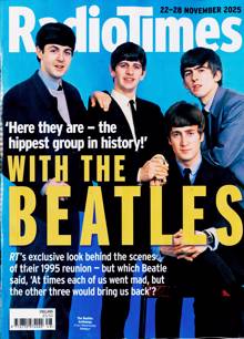 Radio Times England Magazine Issue 22/11/2025