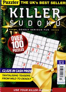 Puzzler Killer Sudoku Magazine NO 243 Order Online