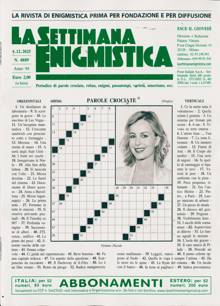 La Settimana Enigmistica Magazine Issue NO 4889