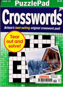 Puzzlelife Ppad Crossword Magazine Issue NO 119 