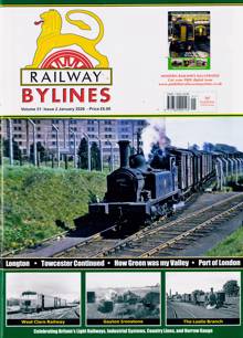 Railway Bylines Magazine JAN 26 Order Online
