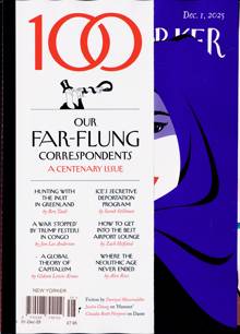 New Yorker Magazine 01/12/2025 Order Online