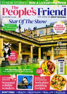 Peoples Friend Magazine 29/11/2025 Order Online