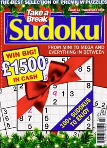 Take A Break Sudoku Magazine NO 14 Order Online