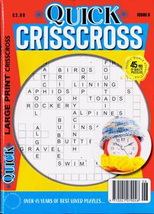 Quick Criss Cross Magazine Issue NO 6