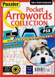 Puzzler Q Pock Arrowords C Magazine Issue NO 212