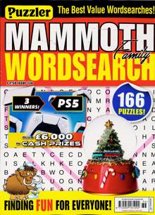 Puzz Mammoth Fam Wordsearch Magazine NO 136 Order Online