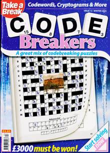Take A Break Codebreakers Magazine Issue NO 13 