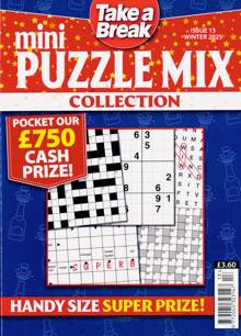 Tab Mini Puzzle Mix Coll Magazine Issue NO 13