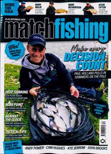 Match Fishing Magazine Issue DEC 25