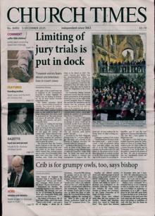 Church Times Magazine 05/12/2025 Order Online