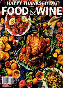 Food & Wine Usa Magazine Nov 25 Order Online