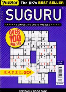 Puzzler Suguru Magazine Issue NO 149