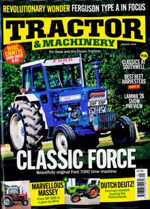 Tractor And Machinery Magazine Issue JAN 26