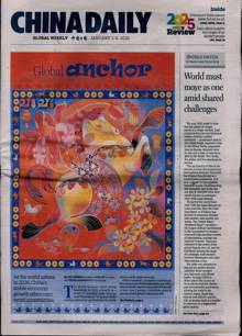 China Daily Europ Edit Magazine 02/01/2026 Order Online