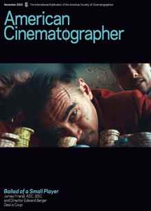 American Cinematographer Magazine Issue NOV 25