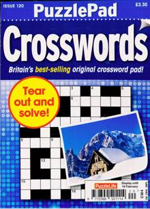 Puzzlelife Ppad Crossword Magazine Issue NO 120