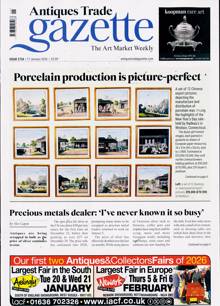 Antique Trades Gazette Magazine 17/01/2026 Order Online