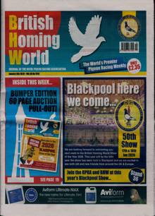 British Homing World Magazine Issue NO 7819