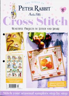 Peter Rabbit Cross Stitch Magazine PART92 Order Online