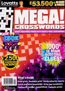 Lovatts Mega Crosswords Magazine Issue NO 101