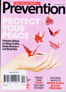 Prevention Magazine Issue DEC 25