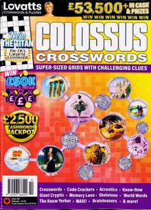 Lovatts Colossus Crossword Magazine Issue NO 410
