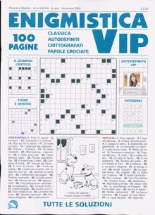 Enigmistica Vip Magazine Issue NO449