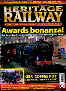 Heritage Railway Magazine NO 340 Order Online