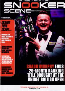 Snooker Scene Magazine  Order Online