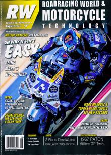 Roadracing World Magazine Issue AUG 25 
