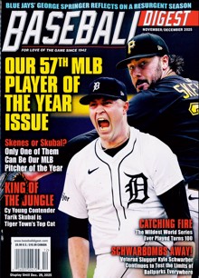 Baseball Digest Magazine Issue NOV/DEC25