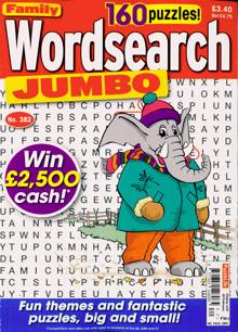 Family Wordsearch Jumbo Magazine NO 382 Order Online