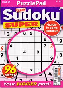 Puzzlelife Sudoku Super Magazine Issue NO 59