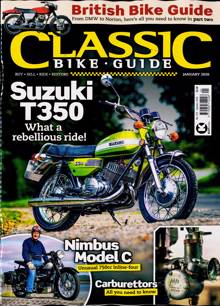 Classic Bike Guide Magazine Issue JAN 26 