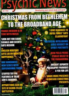 Psychic News Magazine Issue DEC 25 
