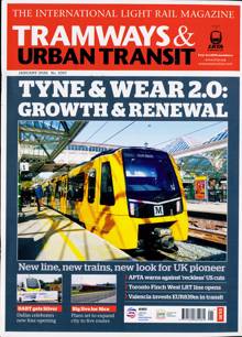 Tramways And Urban Transit Magazine JAN 26 Order Online