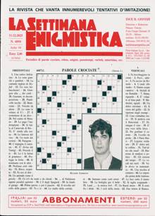 La Settimana Enigmistica Magazine NO 4890 Order Online