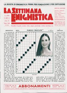 La Settimana Enigmistica Magazine Issue NO 4893